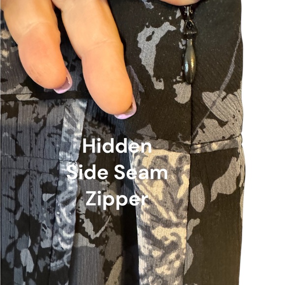 NWT   ANN TAYLOR    SILK  SKIRT     PERFECT for SPRING/OFFICE   SIZE: 10 - Picture 4 of 8